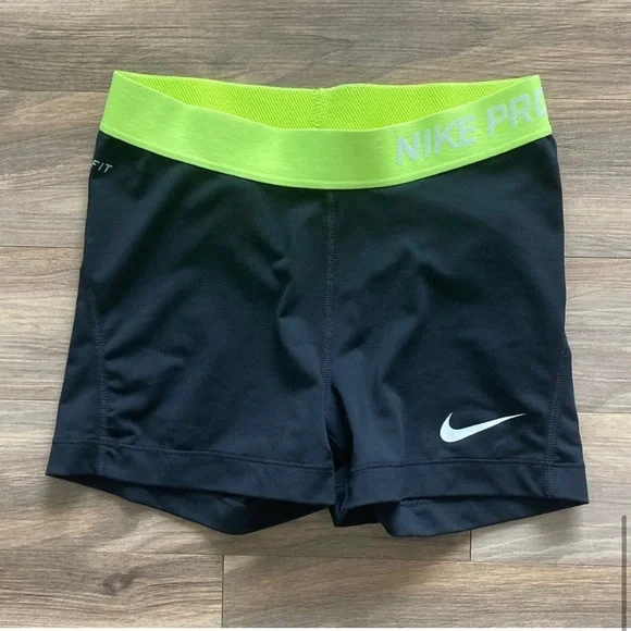 Nike Shorts Nike Pro Core Compression Shorts In Black Volt